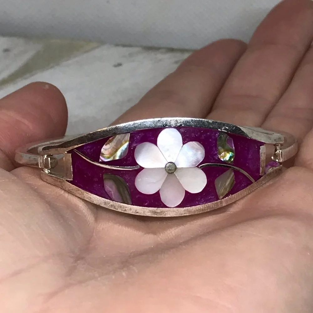 Alpaca silver Bracelet - Picture 2 of 11